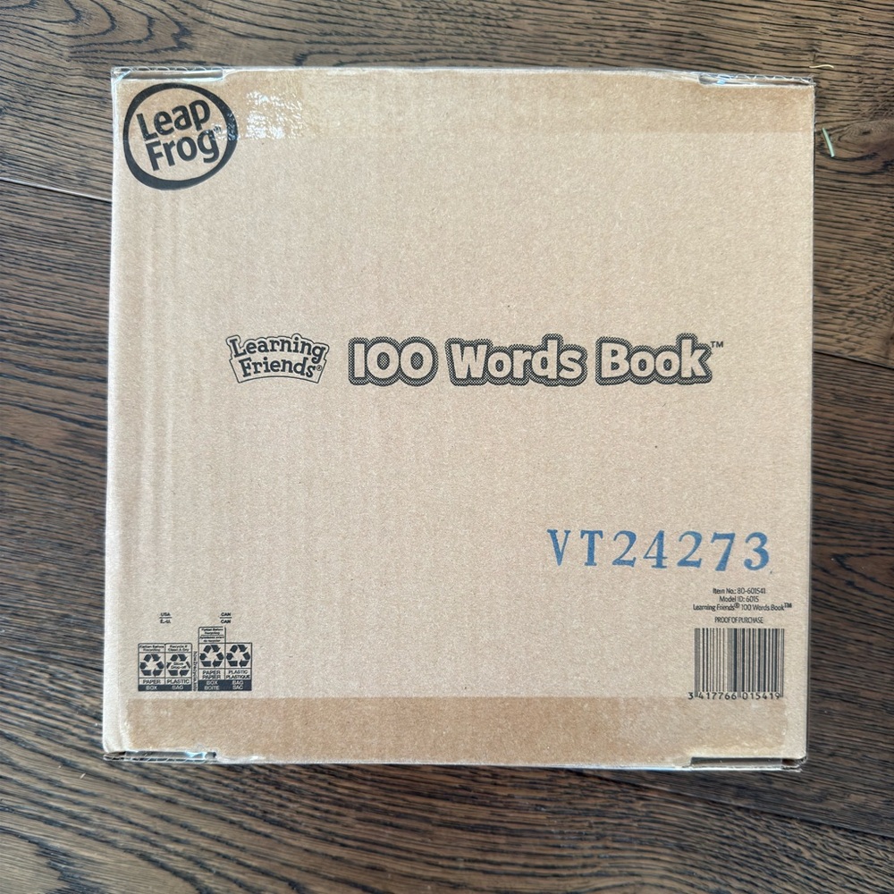 100 Words Book by Leapfrog